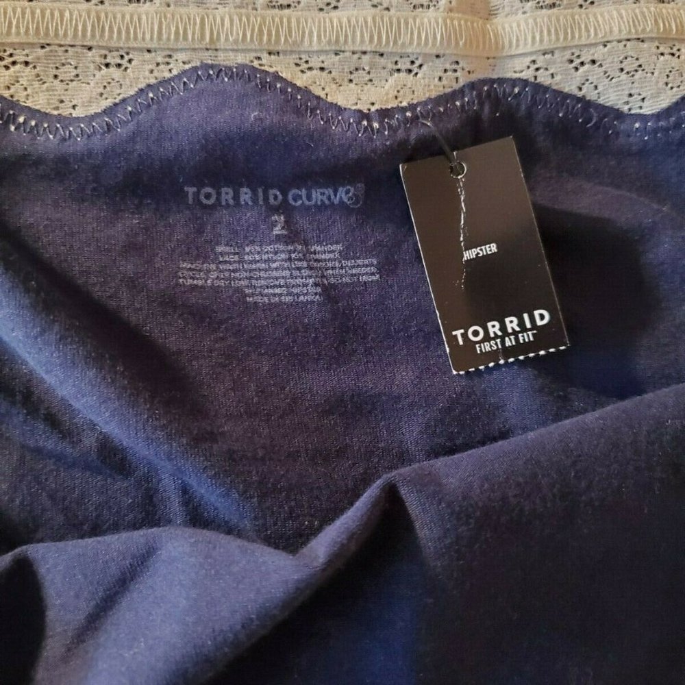 Torrid Curve NWT Plus Size 2 (18/20) Hipster Panty Abominable Snowman Yeti Rare - Picture 8 of 10